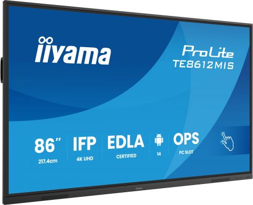 86 UHD IR 40P Touch AG with Interactive Android OS [TE8612MIS-B4AG]