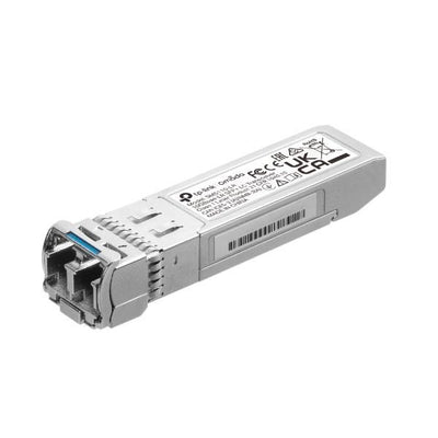 TP-Link - Omada 10Gbase-LR SFP+ LC Transceiver, 8-Pack, 1310 nm Single-mode, LC Duplex Connector, Up to 10 km Distance [SM5110-LR(8-pack)]
