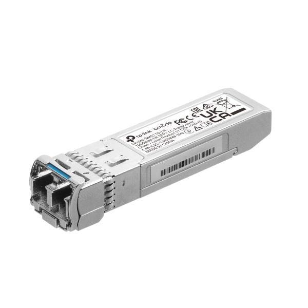 TP-Link - Omada 10Gbase-LR SFP+ LC Transceiver, 8-Pack, 1310 nm Single-mode, LC Duplex Connector, Up to 10 km Distance [SM5110-LR(8-pack)]