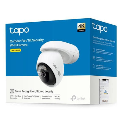 TP-Link Tapo TC46 telecamera di sorveglianza Sferico Telecamera di sicurezza IP Interno e esterno 3840 x 2160 Pixel Soffitto/Parete/Palo [TC46]