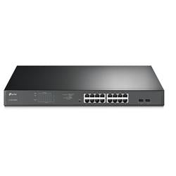 Tp-link SWITCH - JetStream TL-SG1218MPE - 16 Ports PoE+ - 2 SFP Ports - PoE 192W budget - 2 Layer Supported - Twisted Pair - Rack mount. [TL-SG1218MPE]