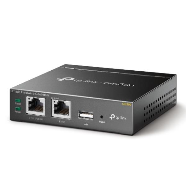 TP-Link - OC220 - Omada Hardware Controller, 2 10/100/1000 Mbps Ethernet Ports, 1 USB 2.0 Port, 1 Micro USB Port, Cloud Access, Centralized Management for up to 100 Omada EAPs + 20 Omada switches + [OC220]