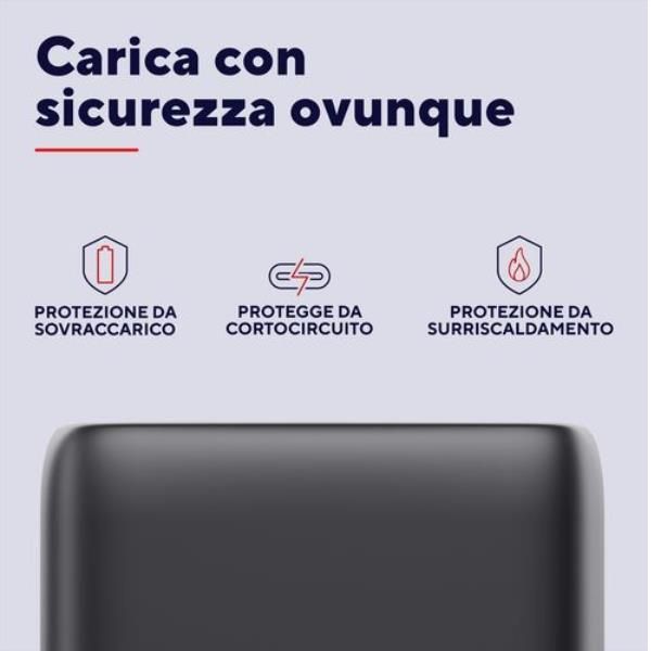 ALIMENTATORE/CARICABATTERIA 65W 4 PORTE (3 USB-C, 1 USB-A) GAN - CAVO RICARICA 2M INCLUSO - PLASTICA RICICLATA 50% - TRUST MAXO - NERO [26067]