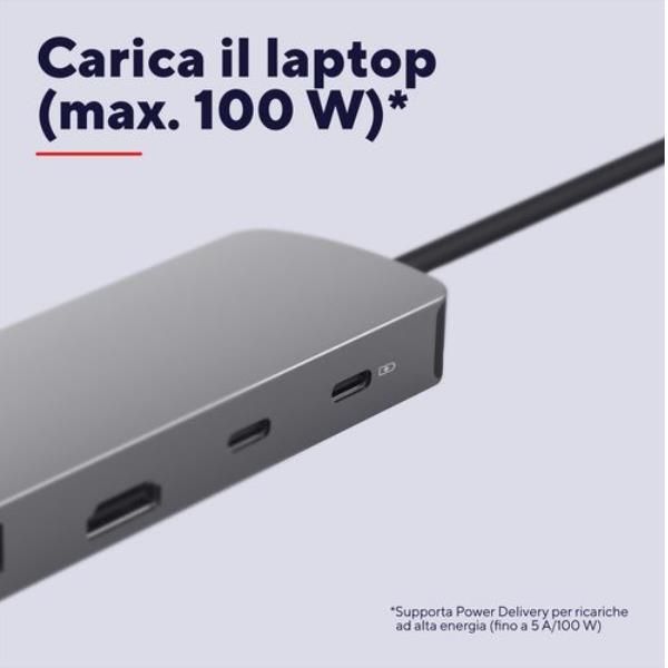 TRUST ADATTATORE MULTIPORTA DALYX 8-IN-1 [25672]