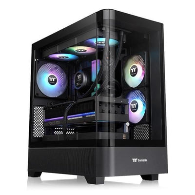 THERMALTAKE CASE M.TOWER VIEW 290 TG ARGB CURVED 3*120MM FAN [CA-11G-00M1WN-00]