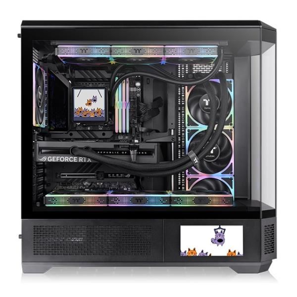 THERMALTAKE CASE TOWER VIEW 600 BLACK 4*TG [CA-11H-00F1WN-00]