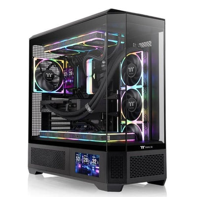 THERMALTAKE CASE TOWER VIEW 600 BLACK 4*TG [CA-11H-00F1WN-00]