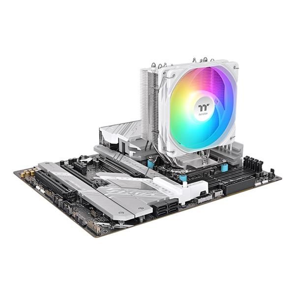 UX400 ARGB White/Air cooler/12025/PWM 600~1800rpm/ARGB Fan 5V MB Sync/White [CL-P143-AL12SW-A]