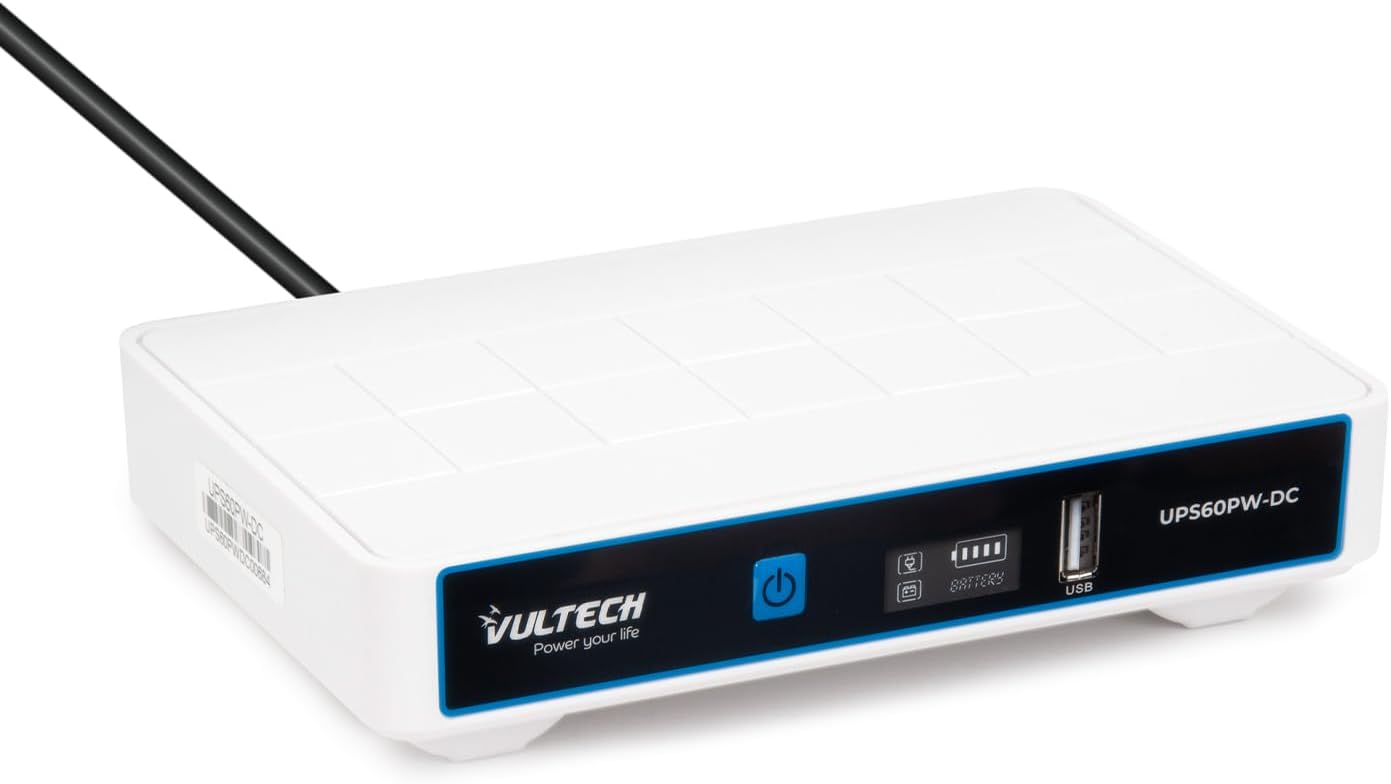 VULTECH UPS DC 60W GRUPPO DI CONTINUITA VULTECH UPS60PW-DC REV 2.1 [UPS60PW-DC REV. 2.1]