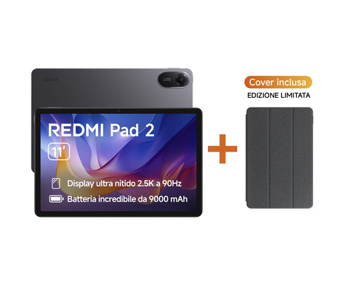 XIAOMI TABLET REDMI PAD 2 11 4+128GB WIFI GRAPHITE GRAY + COVER [VHU5972EU]