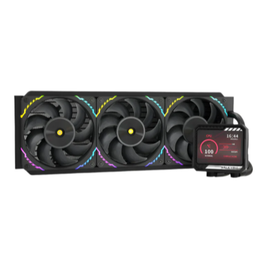 VALKYRIE RAFF. CPU LIQUIDO V360 NERA LCD IPS 3.5'' 60Hz ARGB VK-AIOV360B [VK-AIOV360B]