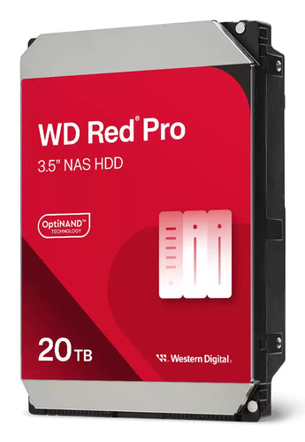 WESTERN DIGITAL SSD INTERNO 3.5 20TB WD RED PRO SATA 7200 [WD202KFGX]