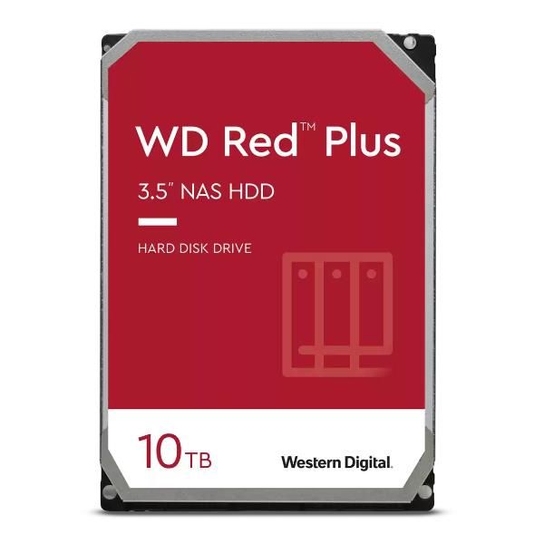 WESTERN DIGITAL HDD INTERNO RED PLUS 10TB 3.5 512MB CACHE [WD100EFGX]