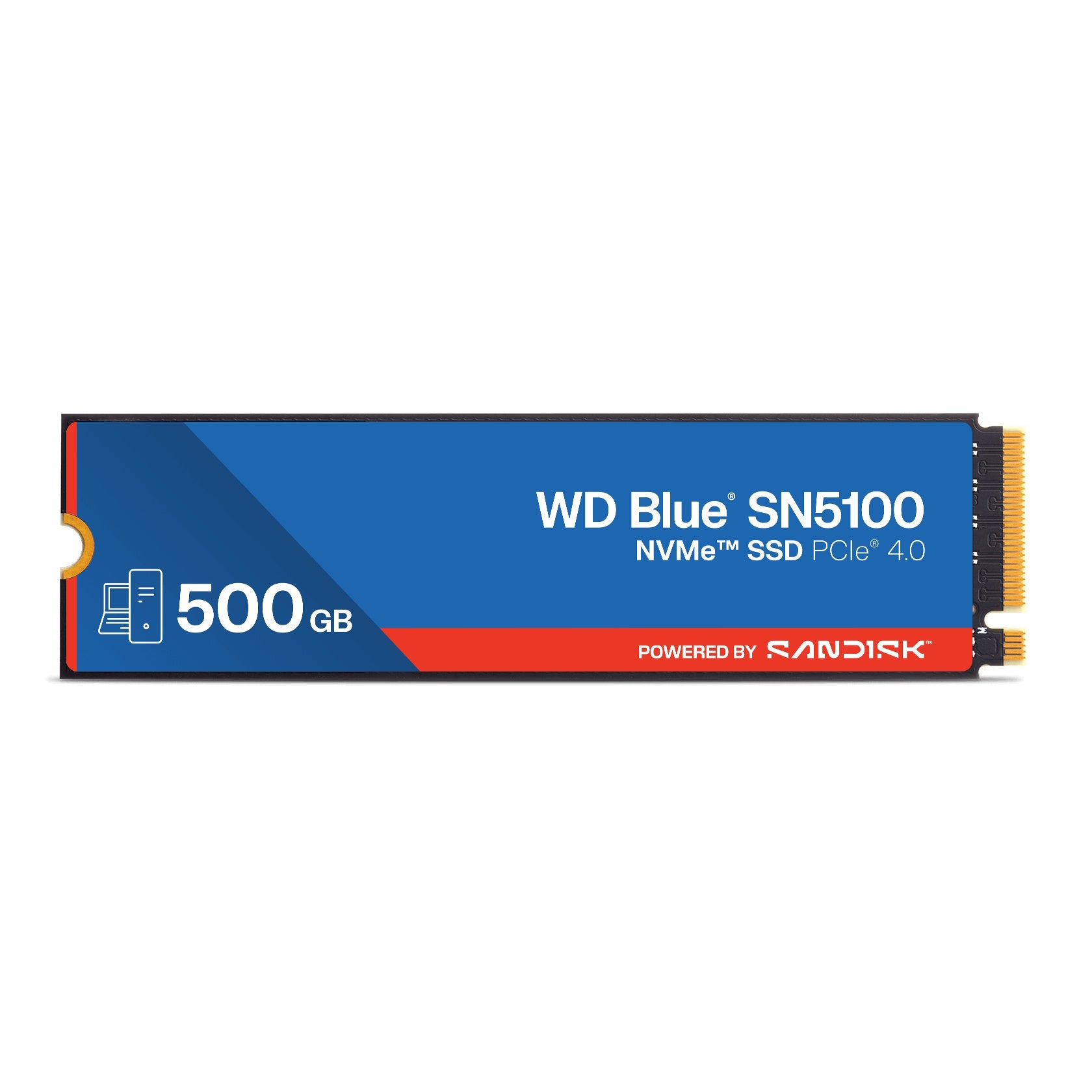 WESTERN DIGITAL SSD BLUE 500GB SN5100 PCIE M2 [WDS500G5B0E]