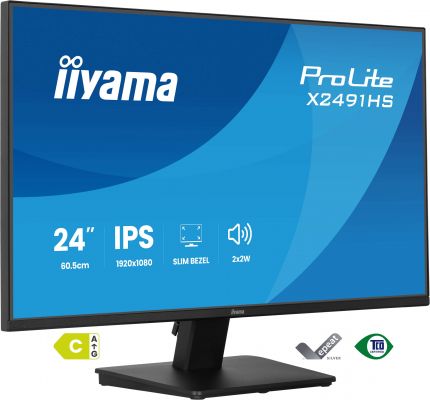 24 IPS-panel, 1920x1080@120Hz 1ms 350cd/m [X2491HS-B1]