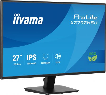 Iiyama Prolite 27 inch - IPS FULL HD Monitor - 1920x1080 [X2792HSU-B1]