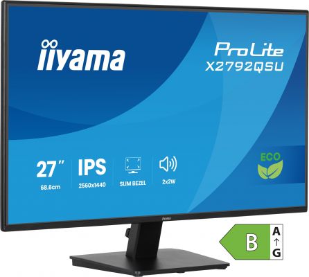 27 IPS 4-side slim bezel 2560x1440@120Hz [X2792QSU-B1]