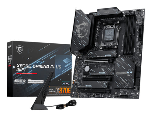MSI MB AMD X870E GAMING PLUS WIFI QUALCOMM NCM865,DDR5,HDMI TYPE-C [X870E GAMING PLUS WI]