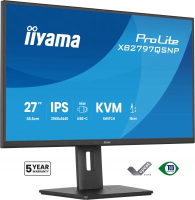 27 IPS-panel, 2560x1440 USB-C, KVM, HDMI DP [XB2797QSNP-B1]