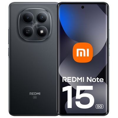 XIAOMI REDMI NOTE 15 8/256GB BLACK [XIREDN155GN]