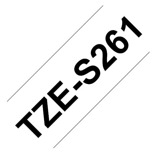 BROTHER NASTRO LAMINATO NERO DA 36MM (8M) NERO [TZES261]