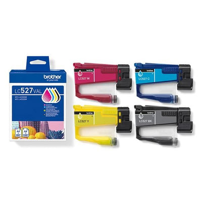 Valuepack kit da 4 Cartucce inchiostro Nero, Ciano, Magenta, Giallo Brother LC527VAL [LC527VAL]