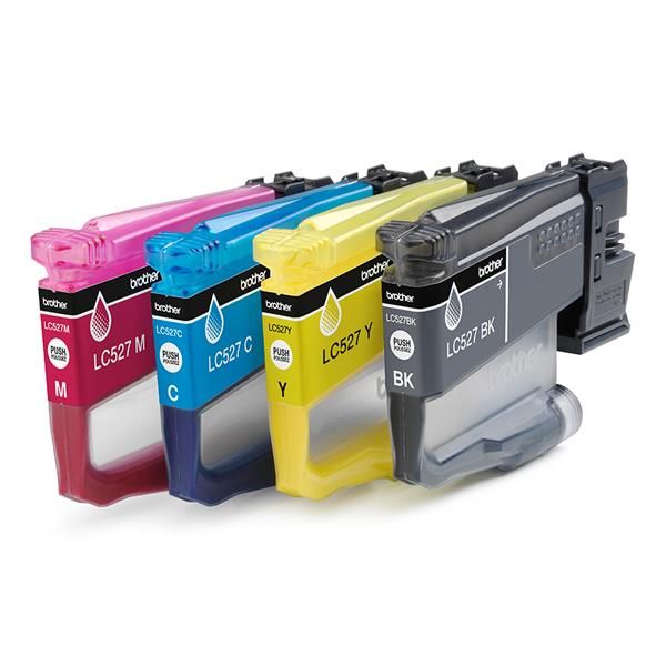 Brother LC527VAL cartuccia d'inchiostro 4 pz Originale Nero, Ciano, Magenta, Giallo [LC527VAL]