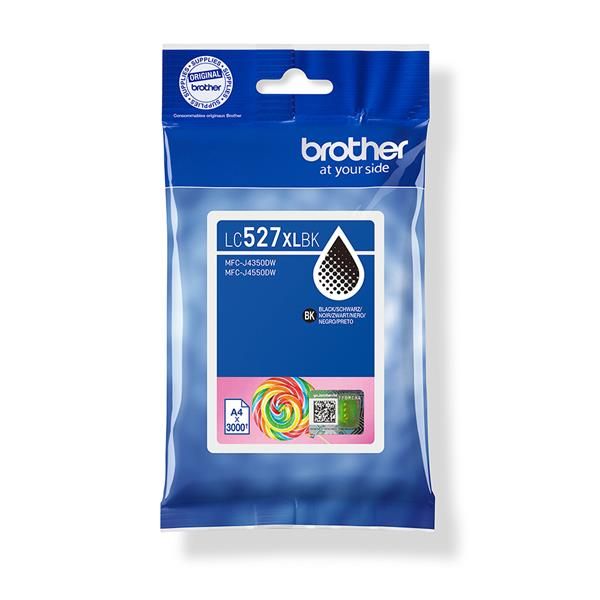 Brother LC527XLBK cartuccia d'inchiostro 1 pz Originale Resa elevata (XL) Nero [LC527XLBK]