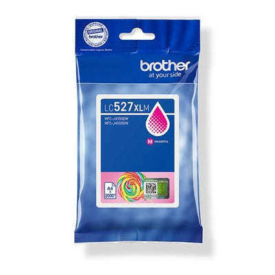 Brother LC527XLM cartuccia d'inchiostro 1 pz Originale Resa elevata (XL) Magenta [LC527XLM]