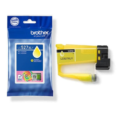 Brother LC527XLY cartuccia d'inchiostro 1 pz Originale Resa elevata (XL) Giallo [LC527XLY]