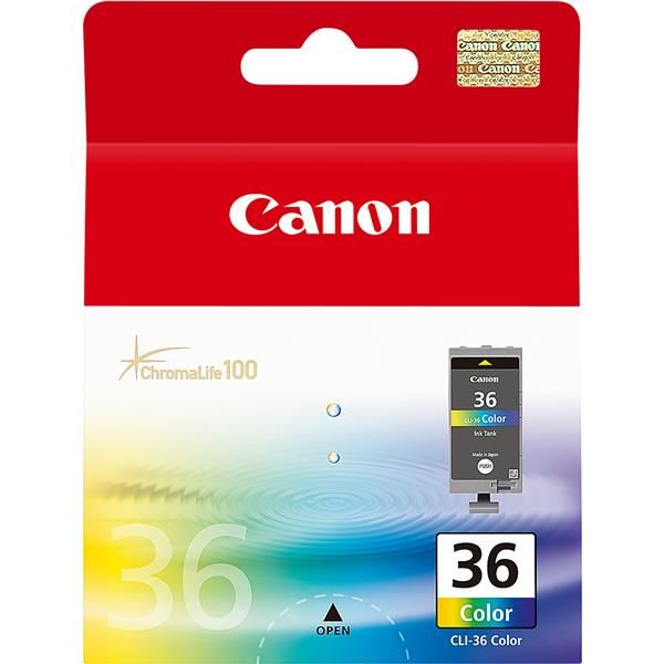 CANON CART INK SERBATOIO INCH.COLORI CLI-36 PER PIXMA IP100 MINI 260 [1511B001]