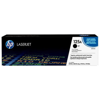 HP TONER NERO LASERJET CP1215/1515N/1518N [CB540A]