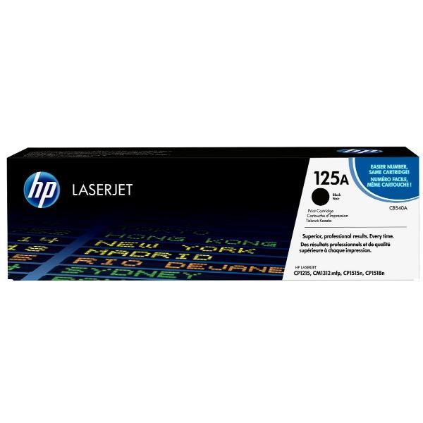 HP TONER NERO LASERJET CP1215/1515N/1518N [CB540A]
