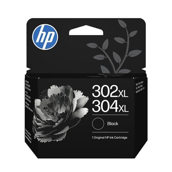 Cartuccia di inchiostro nero originale HP 302XL/304XL [B7RT9AE#LS1]