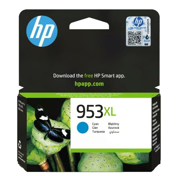 HP 953XL AC CIANO TINTA [F6U16AE#LS1]