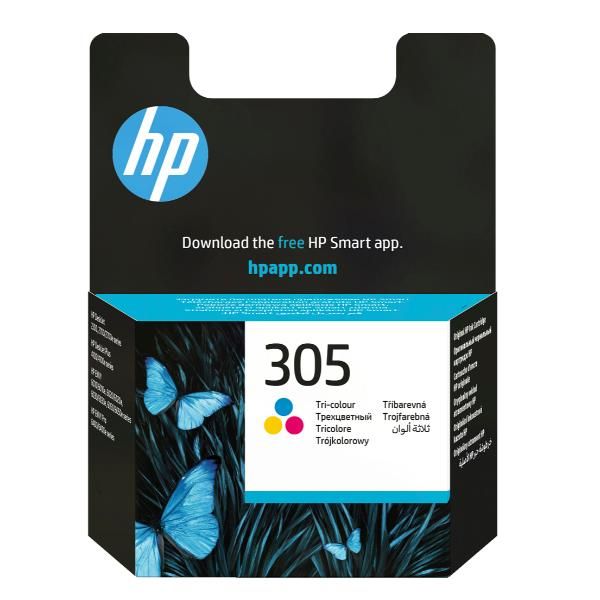 Cartuccia di inchiostro tricromia originale HP 305 [3YM60AE#LS1]