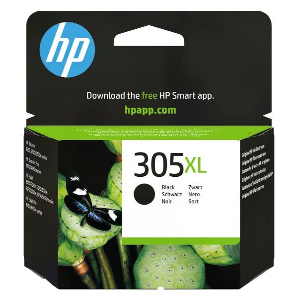Cartuccia di inchiostro nero originale ad alta capacità HP 305XL [3YM62AE#LS1]