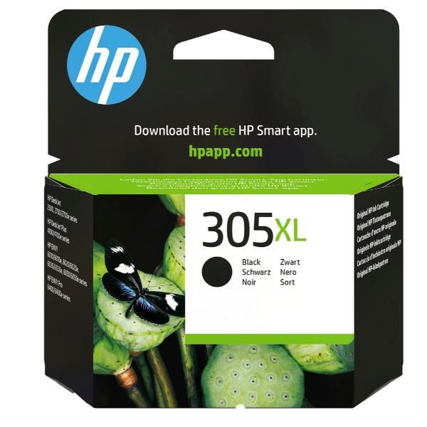 Cartuccia di inchiostro nero originale ad alta capacità HP 305XL [3YM62AE#LS1]