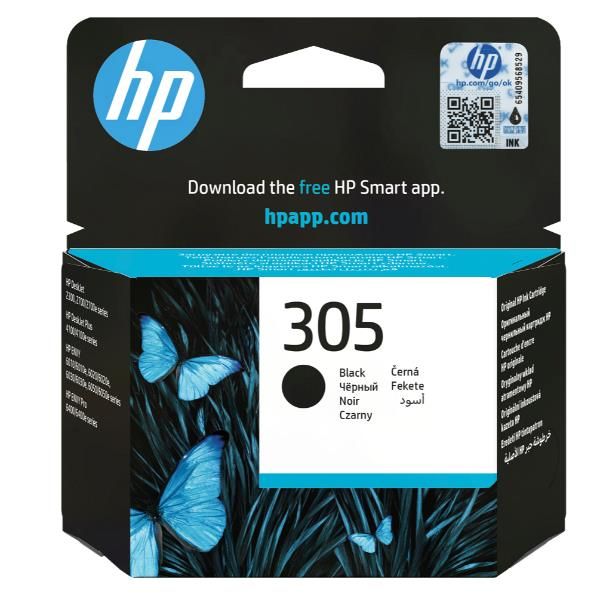 Cartuccia di inchiostro nero originale HP 305 [3YM61AE#LS1]