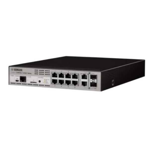 Yamaha Switch di rete L2 intelligente con PoE, dieci porte RJ45, 2 porte SFP- PROMO FINO AD ESAURIMENTO SCORTE [SWR2311P10G]