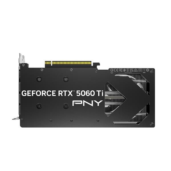 PNY VGA GEFORCE RTX 5060 TI, RTX 5060TI 8GBOVERCLOCKED, 8GB GDDR7, DUAL FAN, DLSS 4 [VCG5060T8DFXPB1-O]