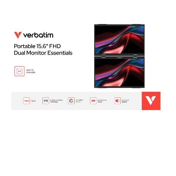 MONITOR PORTATILE 15.6 FHD DUAL [32403]