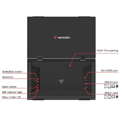MONITOR PORTATILE 15.6 FHD DUAL [32403]