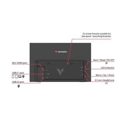 Monitor Portatile 15.6" FHD Light [32401]