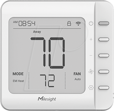 Milesight IoT LoRaWAN Smart Thermostat [WT201-868M]