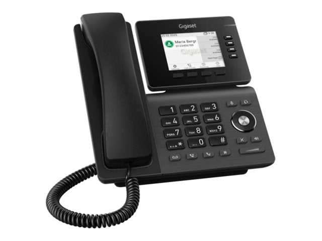 Gigaset P810 PRO - Telefono IP Gigabit PoE, 12 Account SIP, Display a colori da 3,36" - Alimentatore non incluso - PROMO FINO AD ESAURIMENTO SCORTE [S30853-H4102-R101]