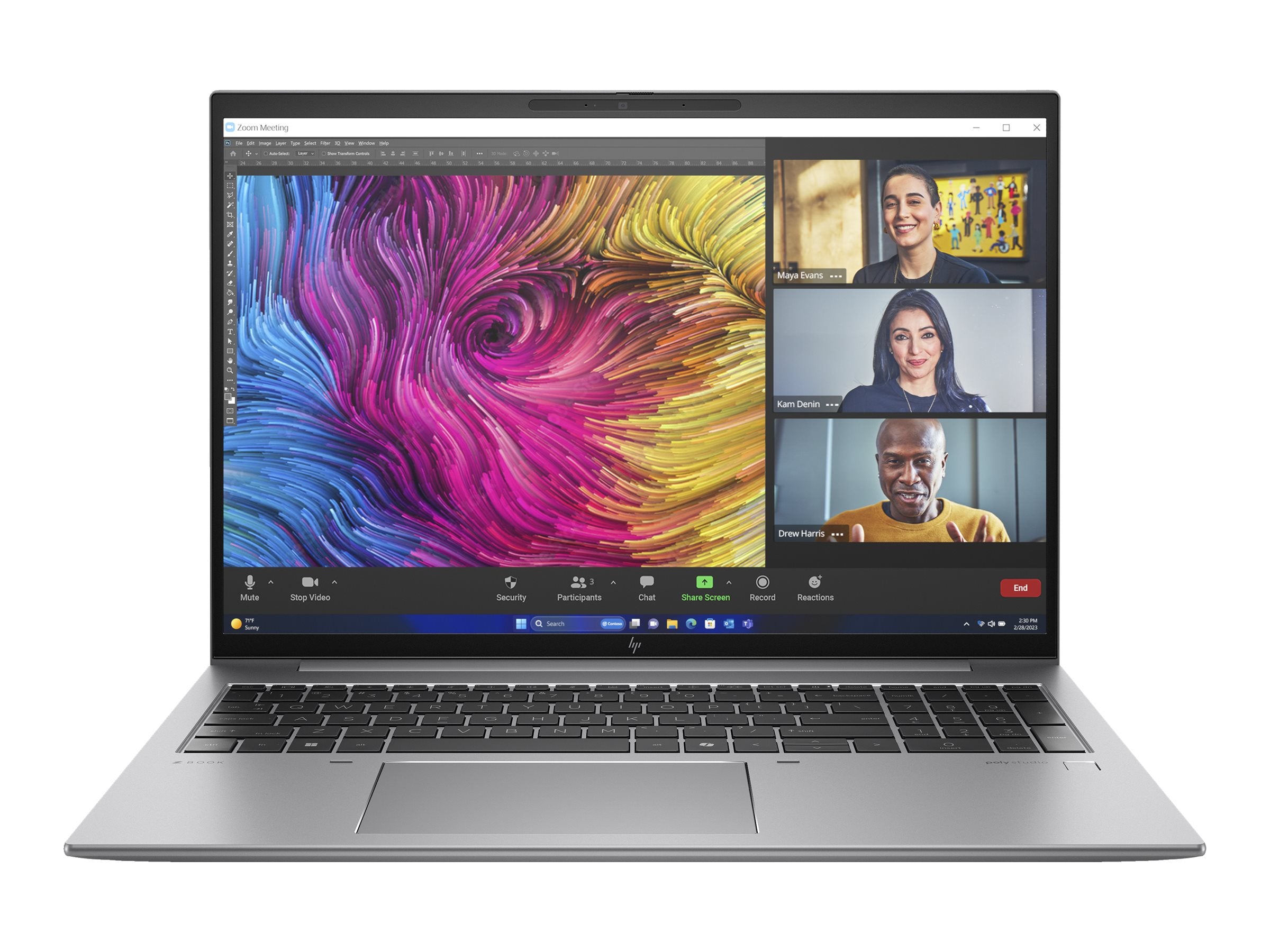 Hp ZBook Firefly 16 G11 - 16 inch - Intel Core Ultra 7 155H - 32GB RAM - 1TB SSD - RTX A500 4GB - Windows 11 Pro [98M74ET#ABH]