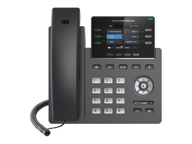 Grandstream GRP-2613 - IP Phone, 4 account SIP, Porte Gigabit con PoE integrato, 24 tasti BLF [GRP-2613]