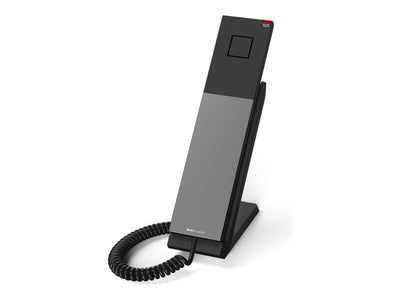 Snom HD300, entry-level hotel phone ,Backlit keyboard, 1 SIP account, 1 GbE, PoE IEEE 802.3af,class 2 [00007010]