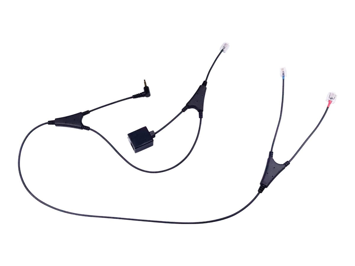 Jabra Cavo specifico di sgancio elettronico per ALCATEL serie 9s, Alcatel-Lucent MSH, compattibile ENGAGE, PRO 9xx, Jabra Link 950 [14201-37]